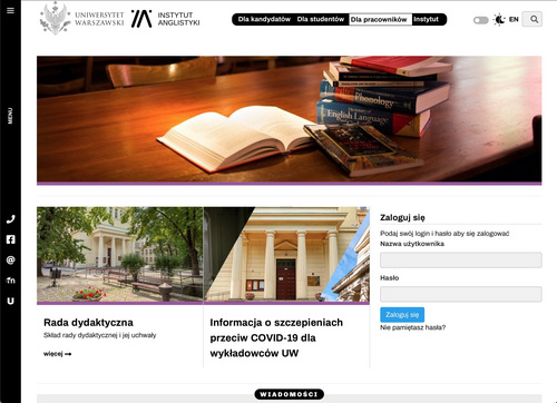 Instytut Anglistyki Uniwersytetu Warszawskiego