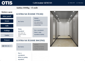 Otis Lift Configurator