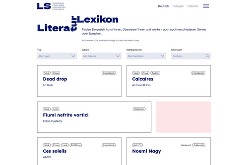 LiteraturSchweiz