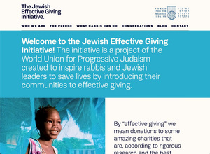 Jewish Effective Giving