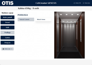 Otis Lift Configurator