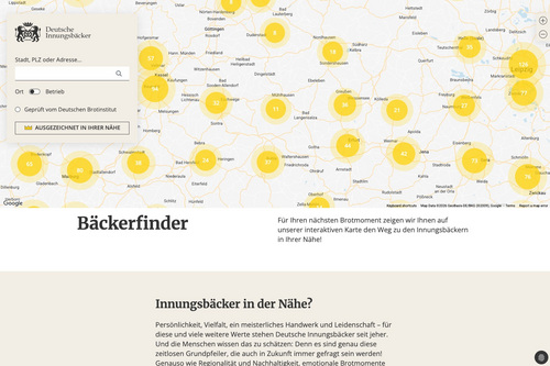 Bäckerfinder