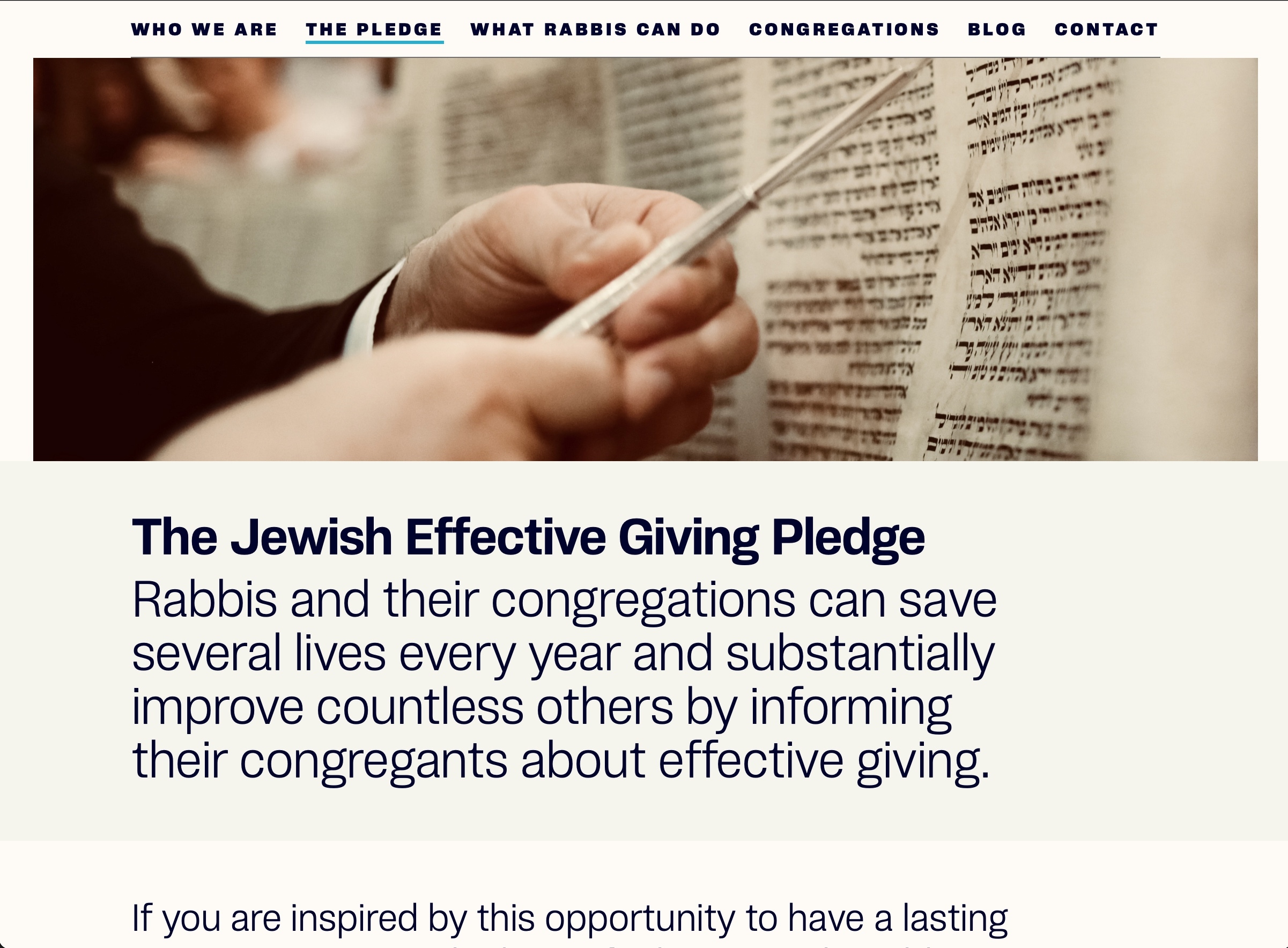 Jewish Effective Giving